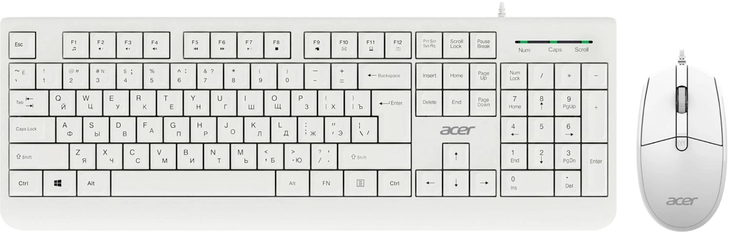 Комплект клавиатуры и мыши Acer OCC400 ZL.ACCCC.014