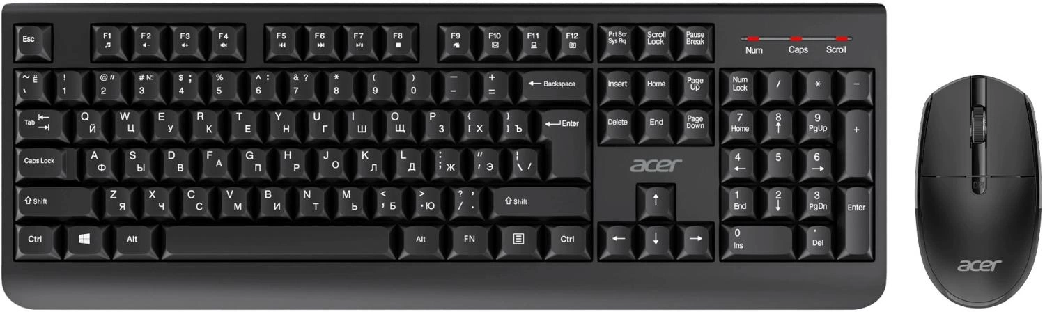 Комплект клавиатуры и мыши Acer OCC401 ZL.ACCCC.016