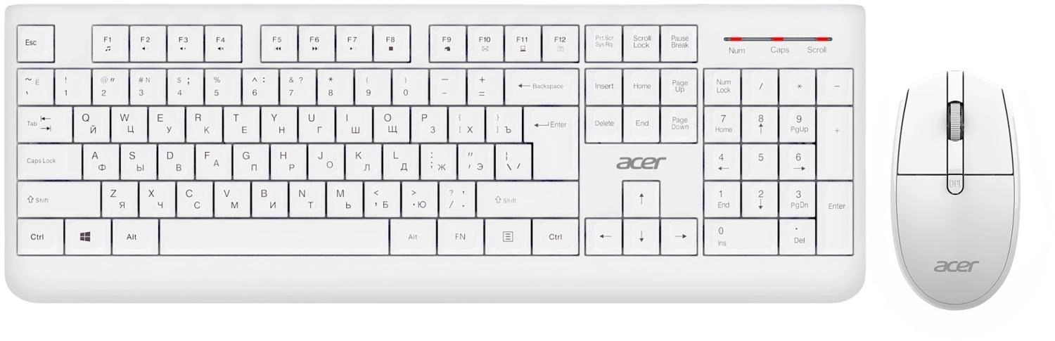 Комплект клавиатуры и мыши Acer OCC401 ZL.ACCCC.017