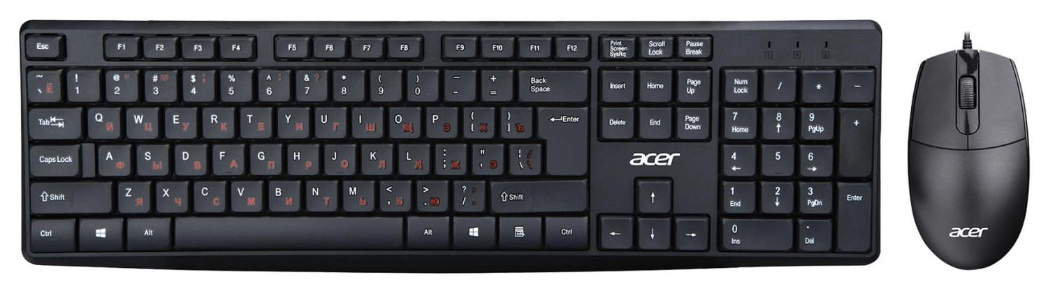 Комплект клавиатуры и мыши Acer OMW141 ZL.MCEEE.01M